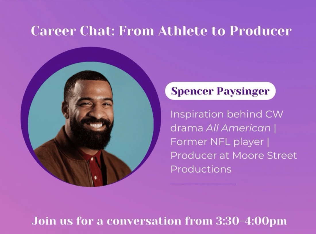 Career Chat with Spencer Paysinger graphic