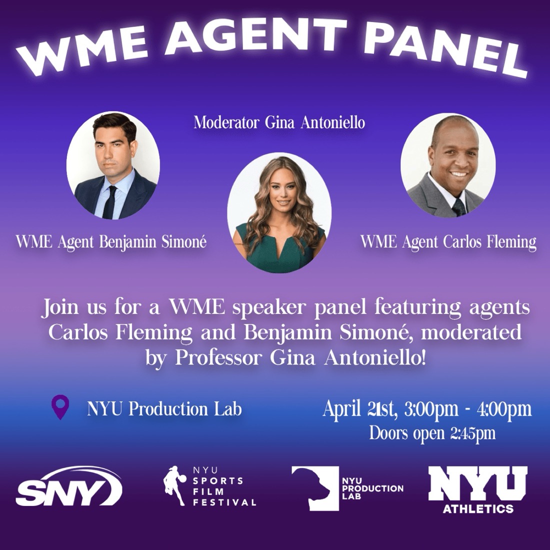 WME Agent Panel graphic