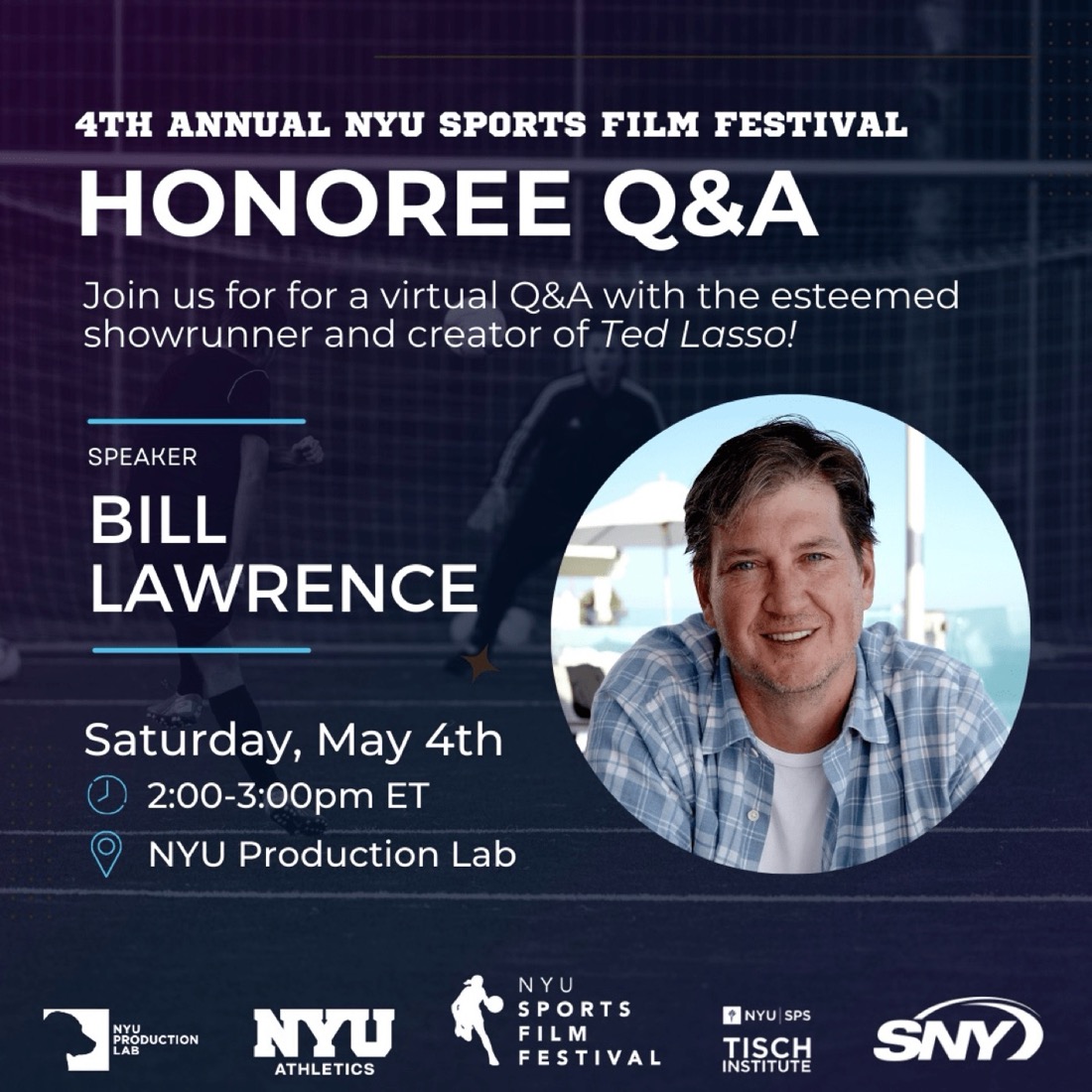 Honoree Q&A with Bill Lawrence graphic